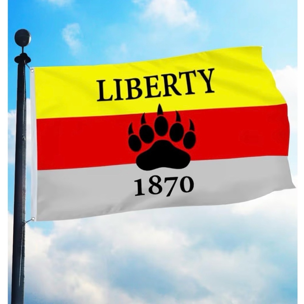 Liberty 1870 Flag Pineland Resistance Flags, 27 x 54,Heavy Duty Durable Garden